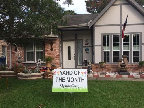 Yard of the Month